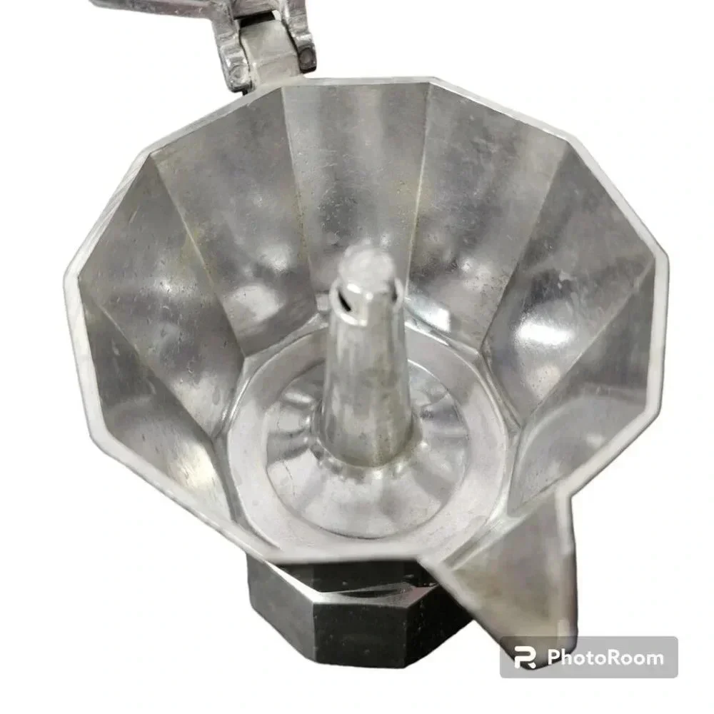 Vintage Classic Aluminum Stovetop Espresso Coffee Maker with all parts 6.5-8